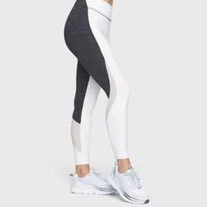 Grey and white Outdoor Voices Leggings Size XS